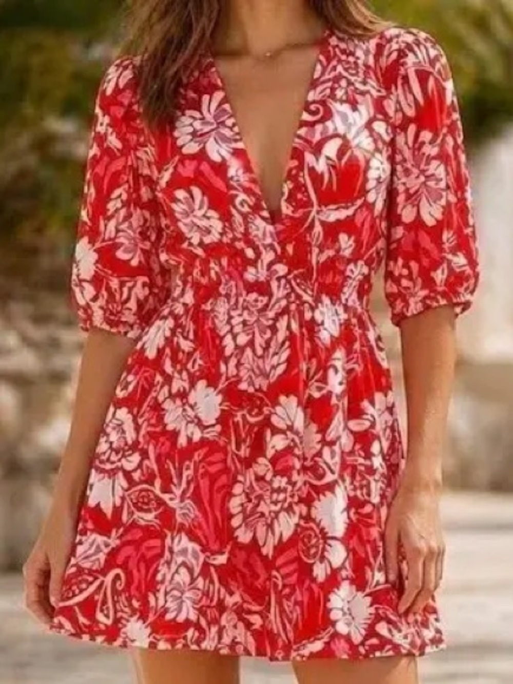 Abel the Label mini floral dress